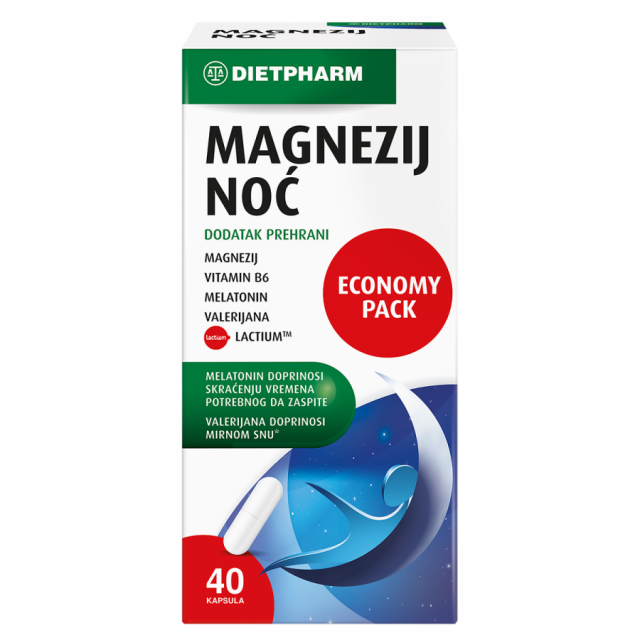 DIETPHARM MAGNEZIJ NOĆ KAPSULE A40